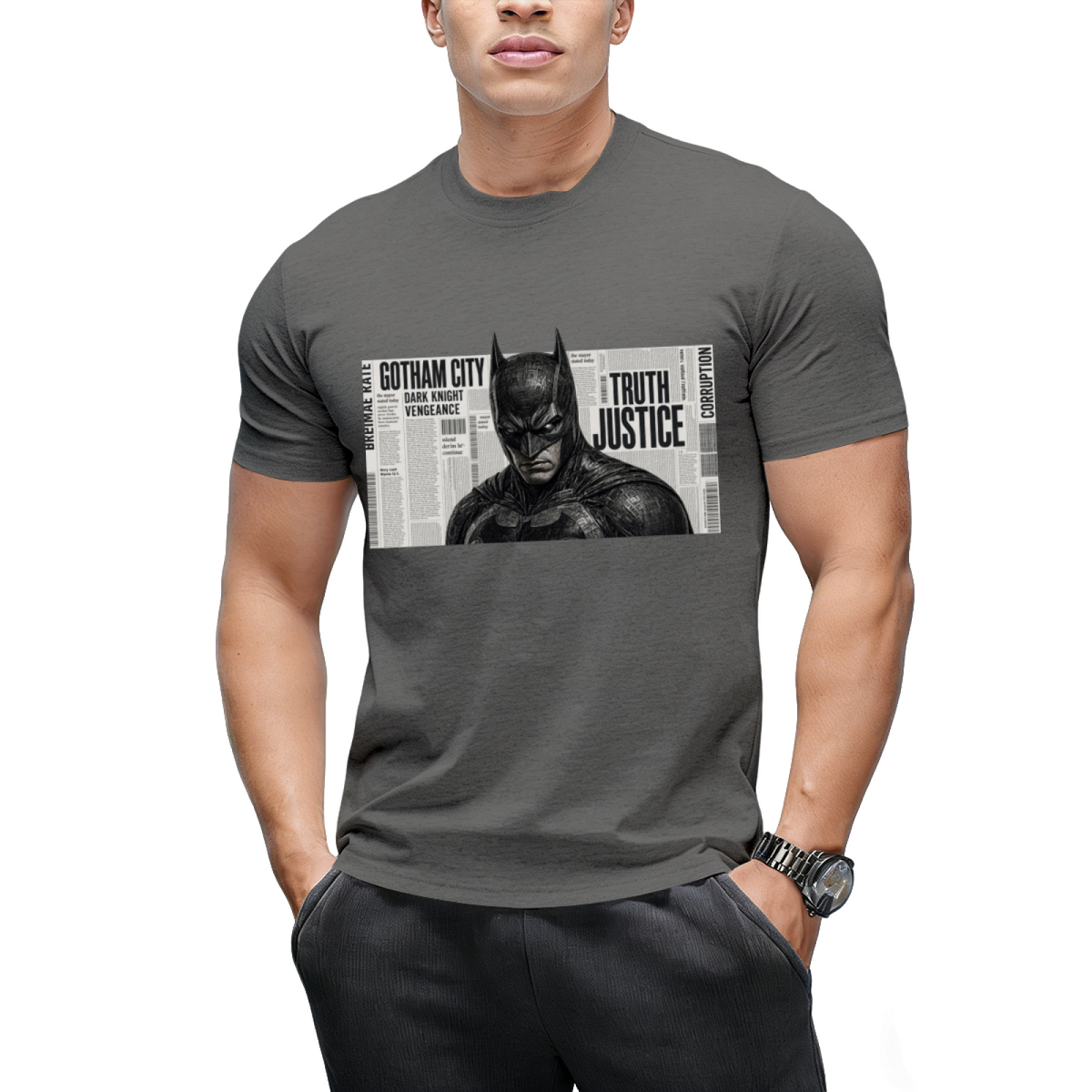 Paint Splash Charge Men's T-Shirt for Summer