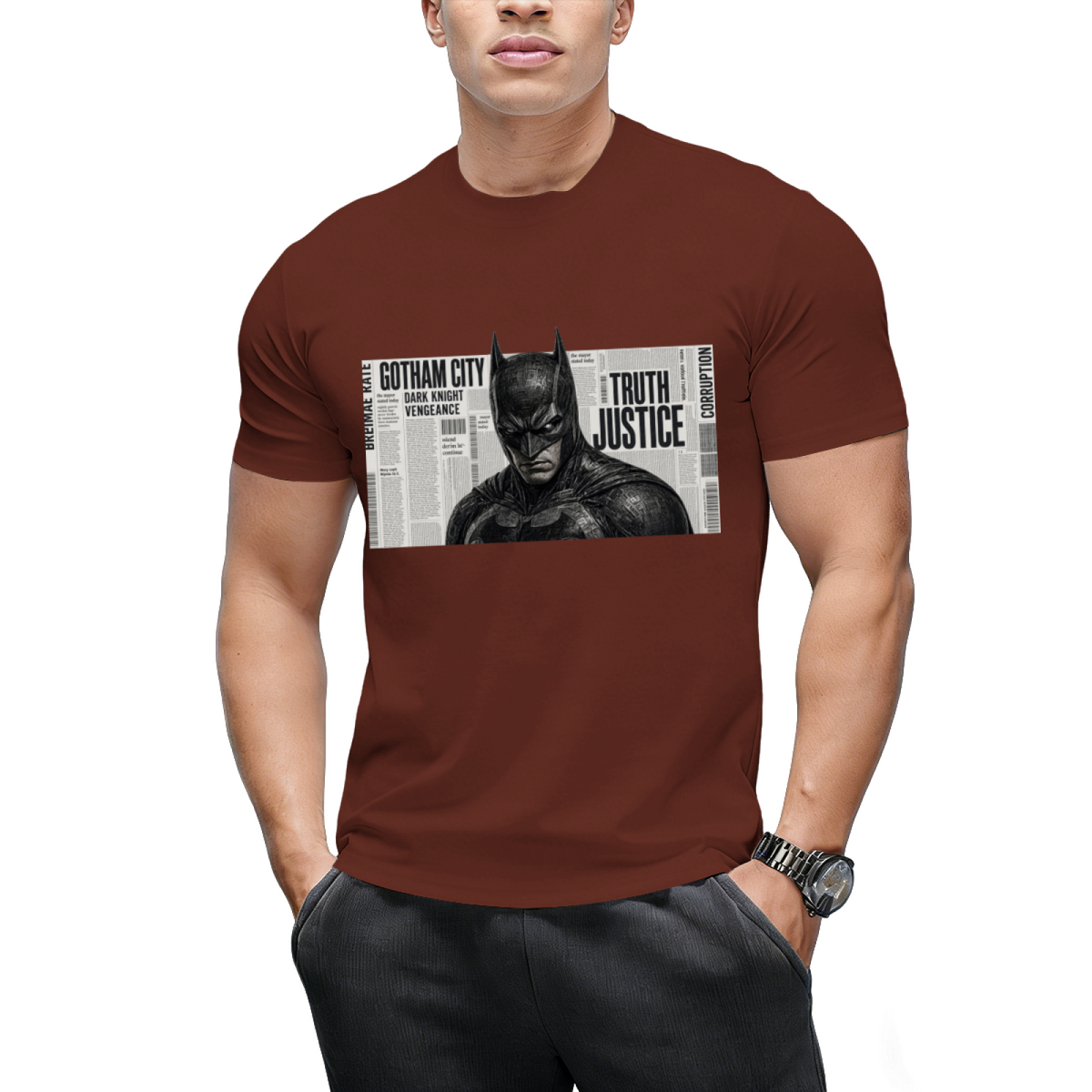 Paint Splash Charge Men's T-Shirt for Summer