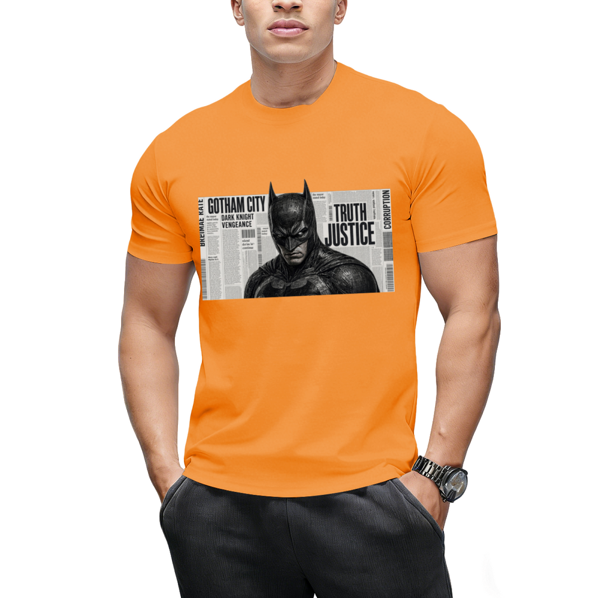 Paint Splash Charge Men's T-Shirt for Summer