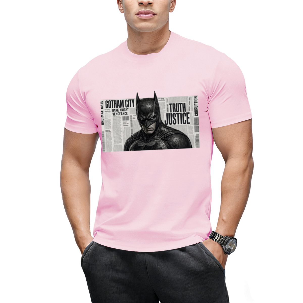 Paint Splash Charge Men's T-Shirt for Summer