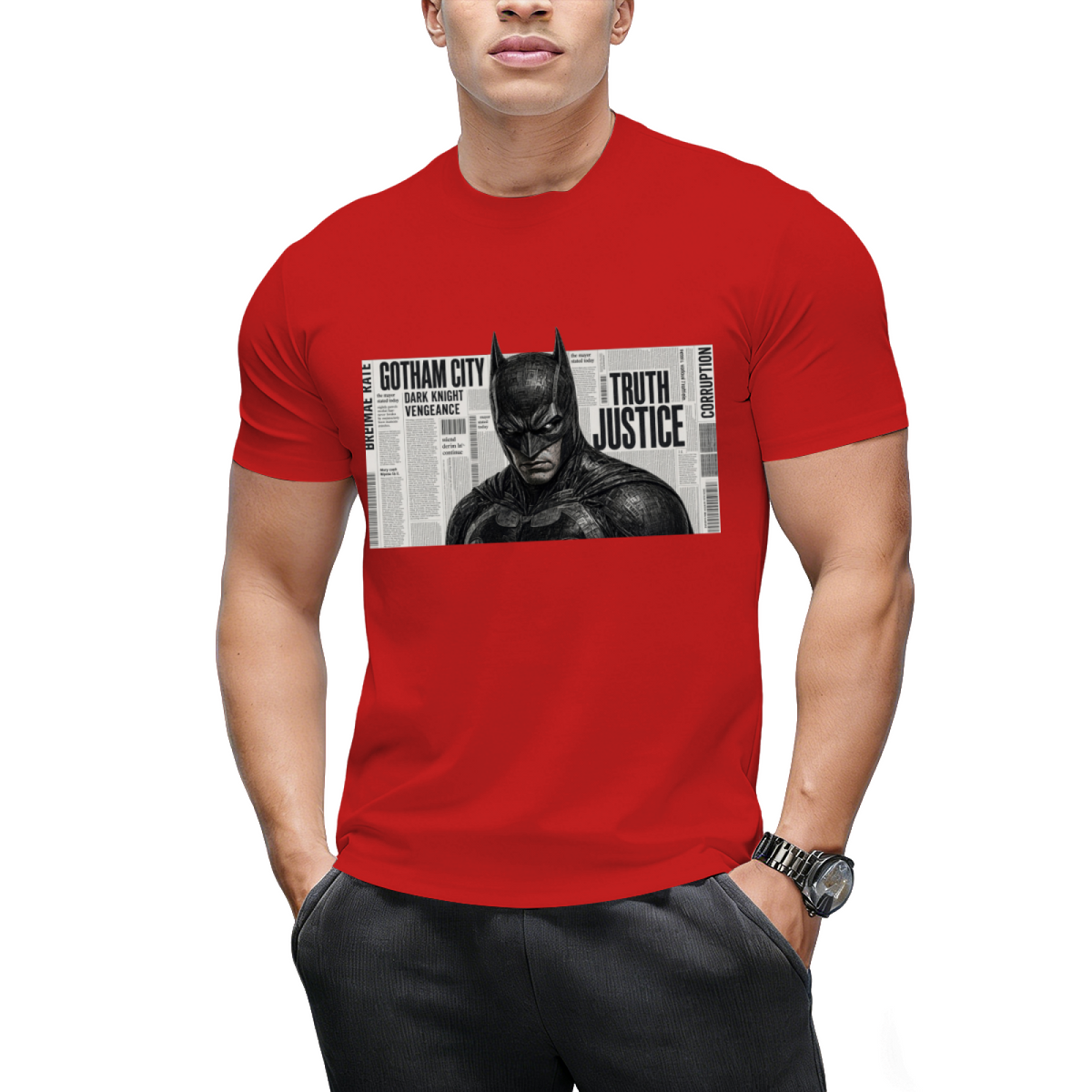 Paint Splash Charge Men's T-Shirt for Summer