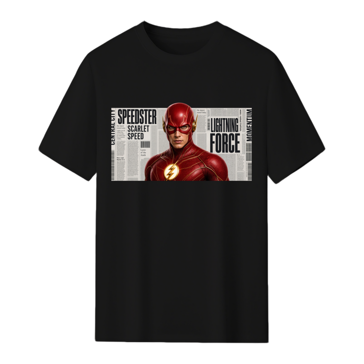 Paint Splash Sprint Men's T-Shirt for Summer Days