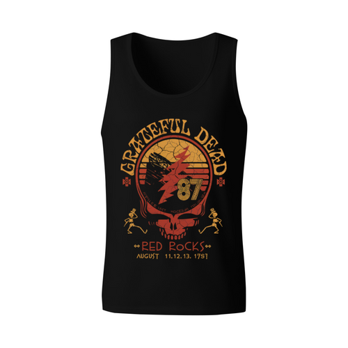 Grateful Dead Red Rocks 1987 graphic tank top product image