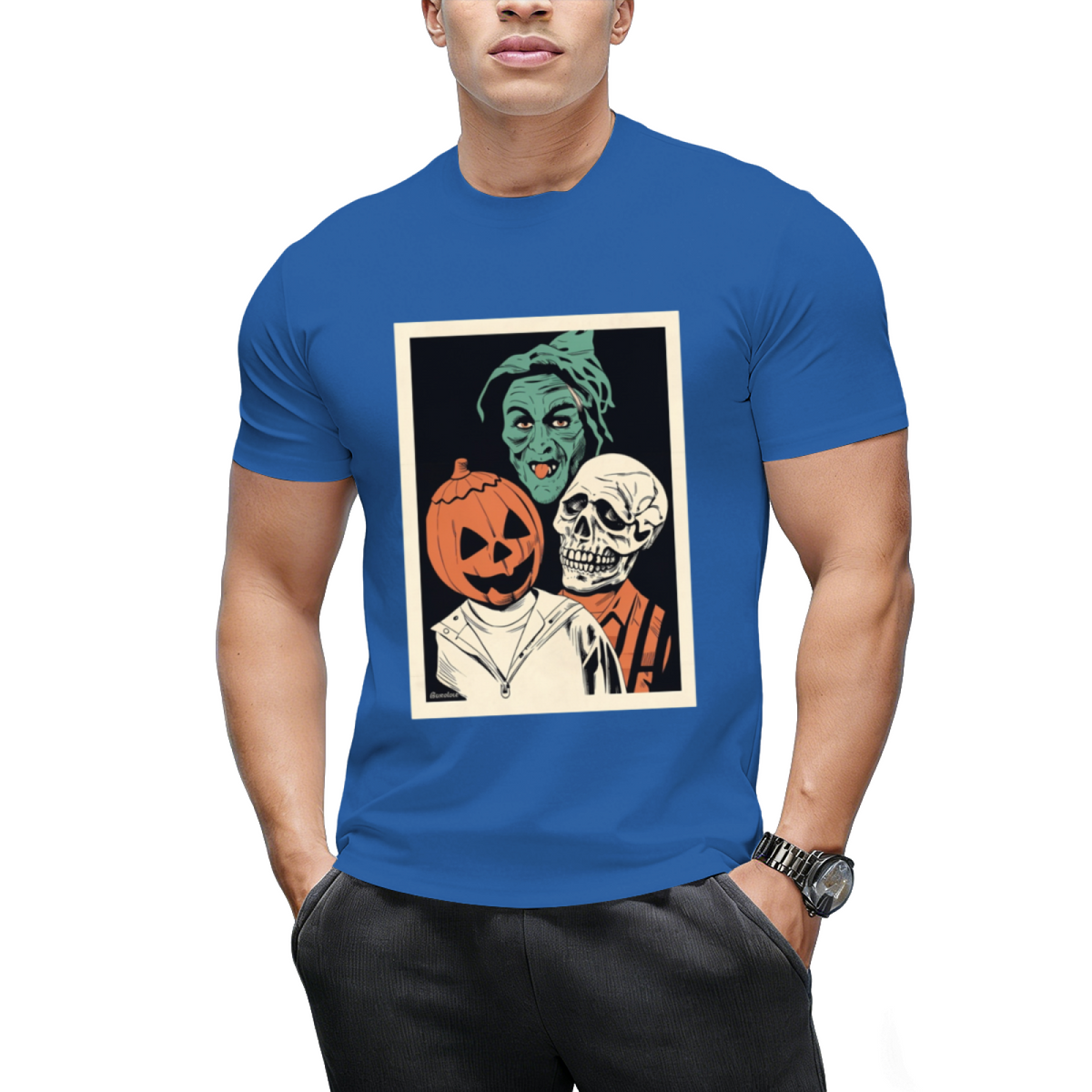 Silver Shamrock Masks - Halloween III Season of the Witch (vintage Halloween) Graphic T-Shirt