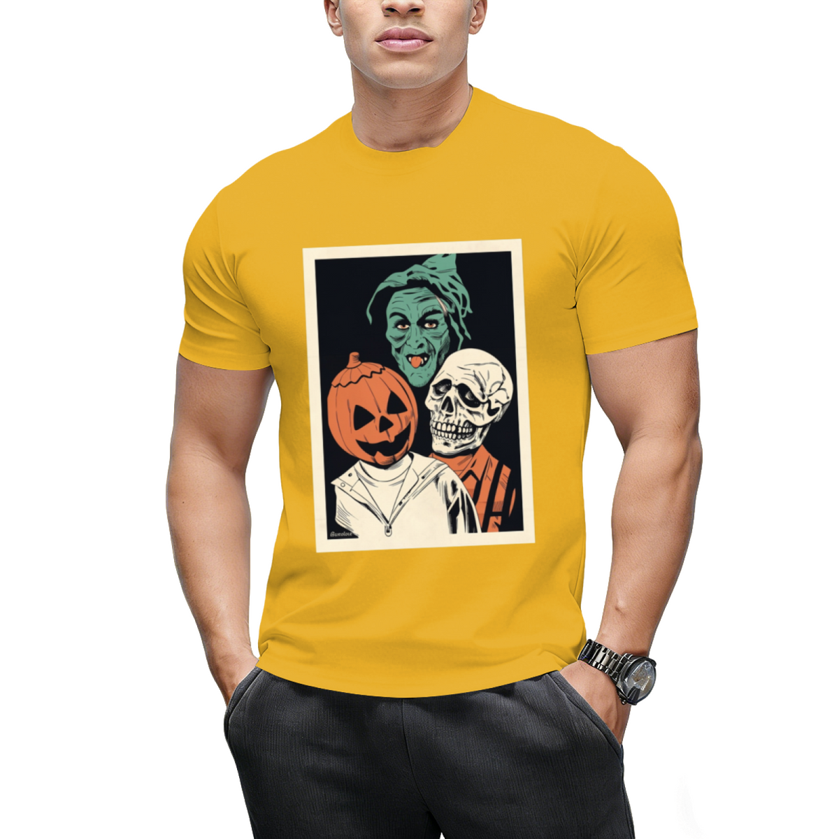 Silver Shamrock Masks - Halloween III Season of the Witch (vintage Halloween) Graphic T-Shirt
