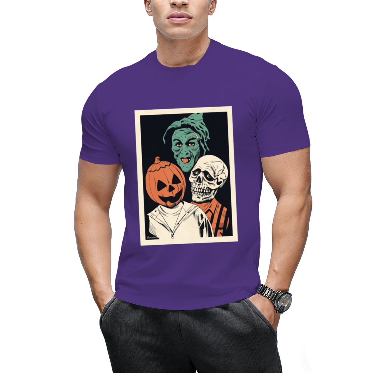 Silver Shamrock Masks - Halloween III Season of the Witch (vintage Halloween) Graphic T-Shirt