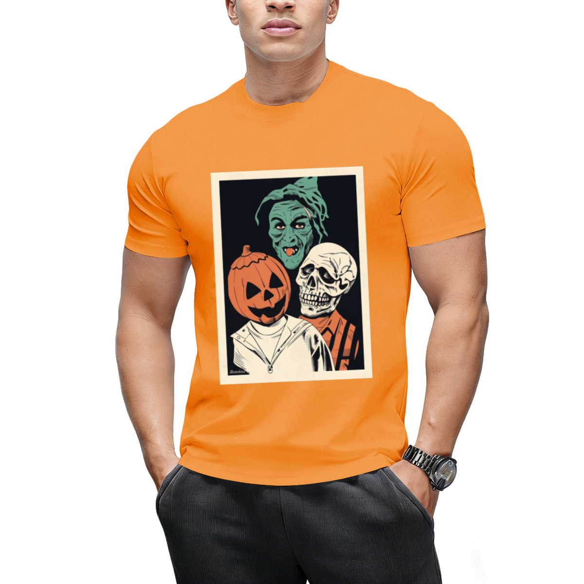 Silver Shamrock Masks - Halloween III Season of the Witch (vintage Halloween) Graphic T-Shirt