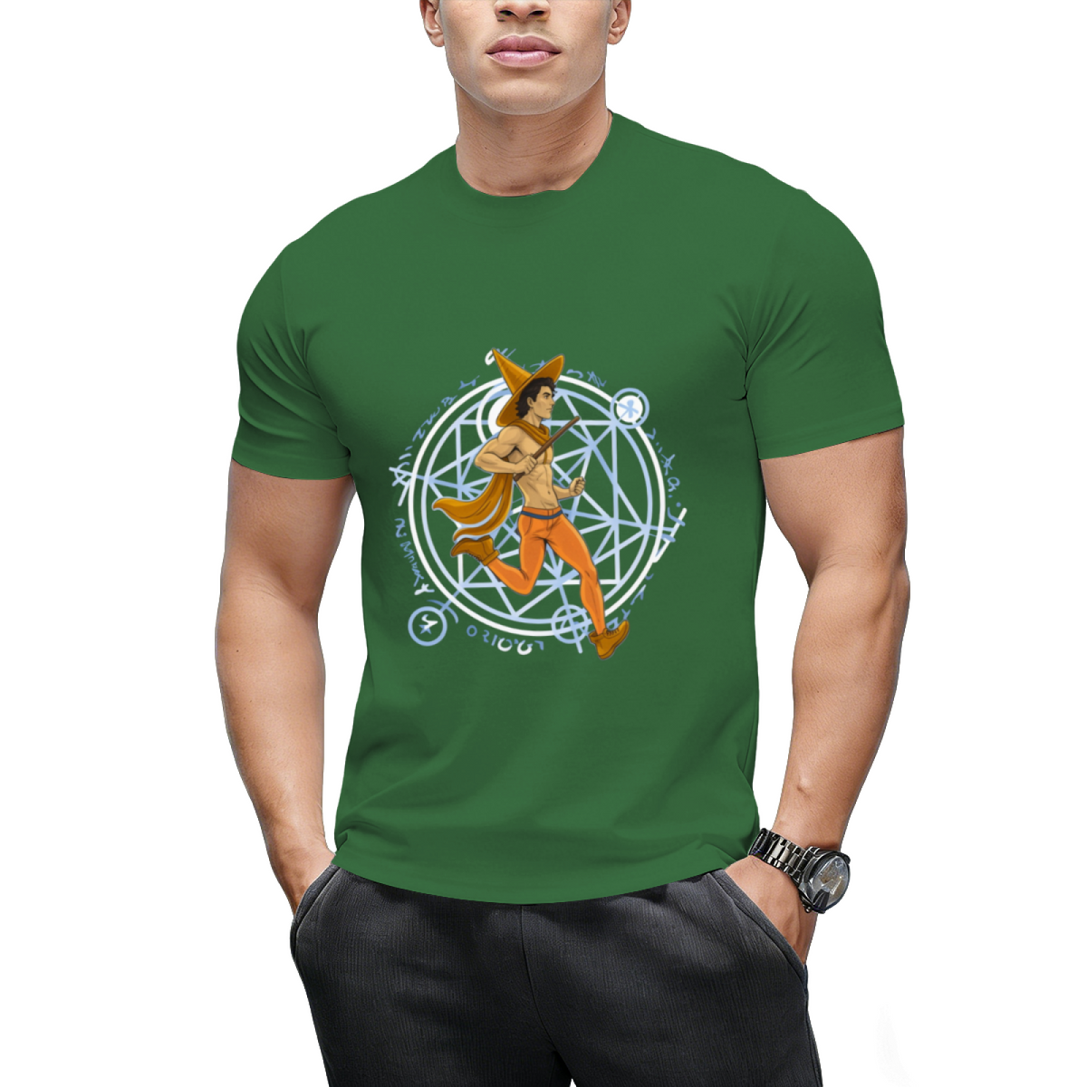 Witch Boy Citrine Graphic T-Shirt