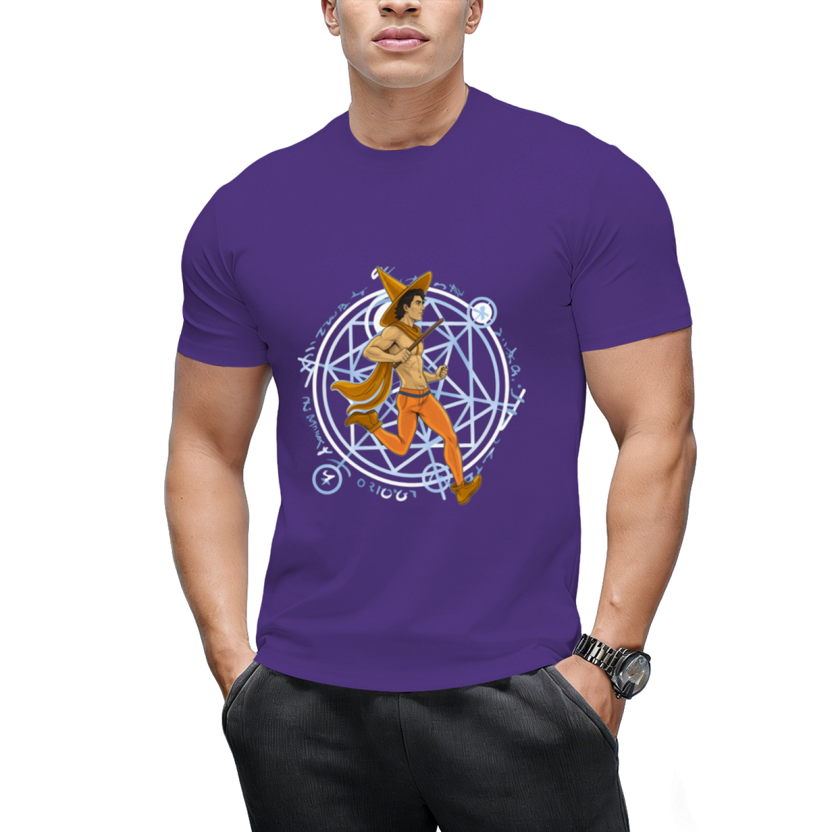 Witch Boy Citrine Graphic T-Shirt