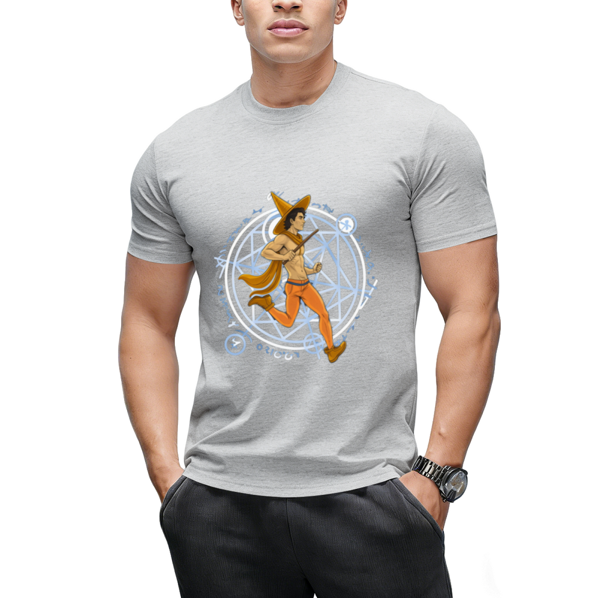 Witch Boy Citrine Graphic T-Shirt