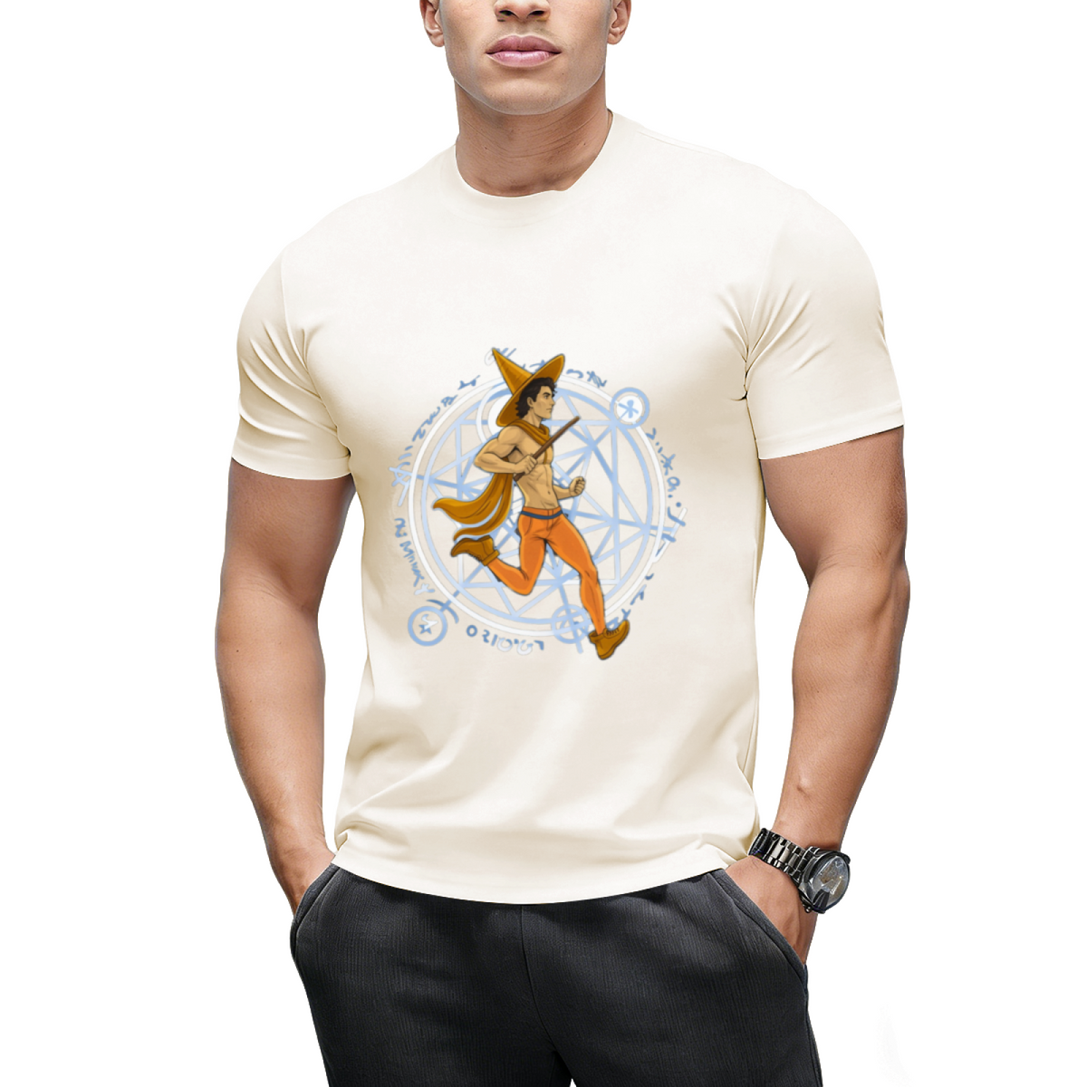 Witch Boy Citrine Graphic T-Shirt