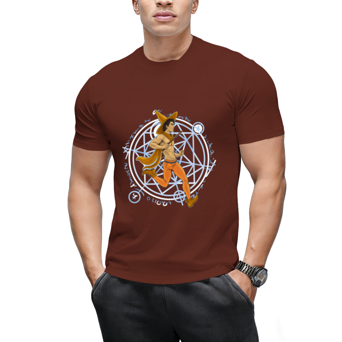 Witch Boy Citrine Graphic T-Shirt