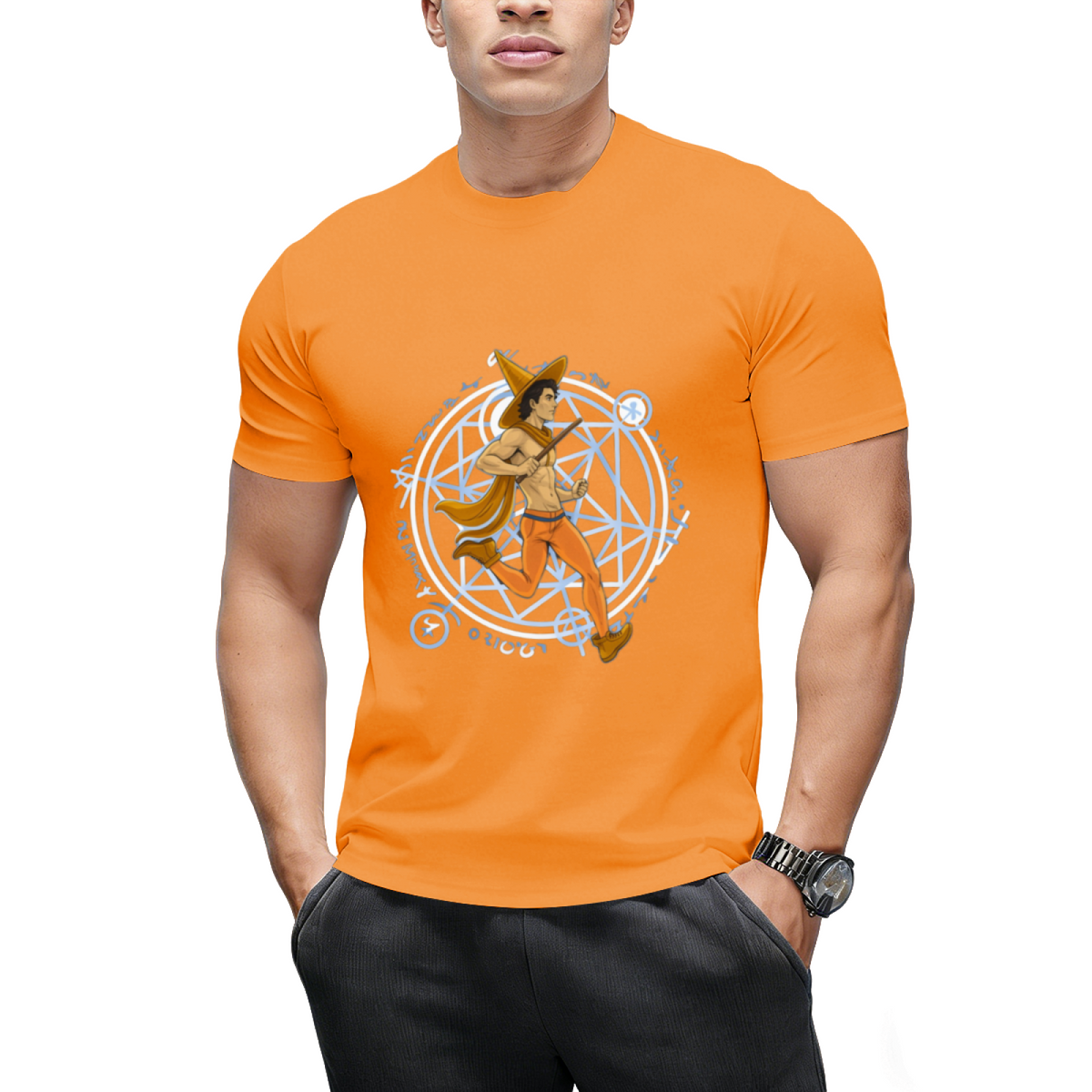 Witch Boy Citrine Graphic T-Shirt