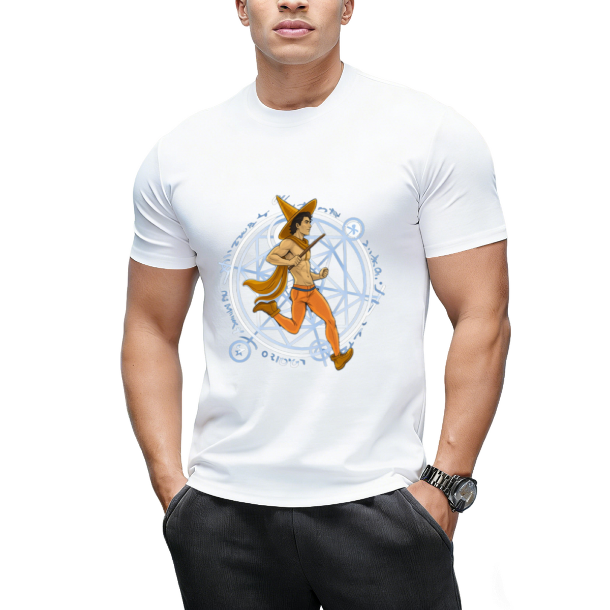 Witch Boy Citrine Graphic T-Shirt