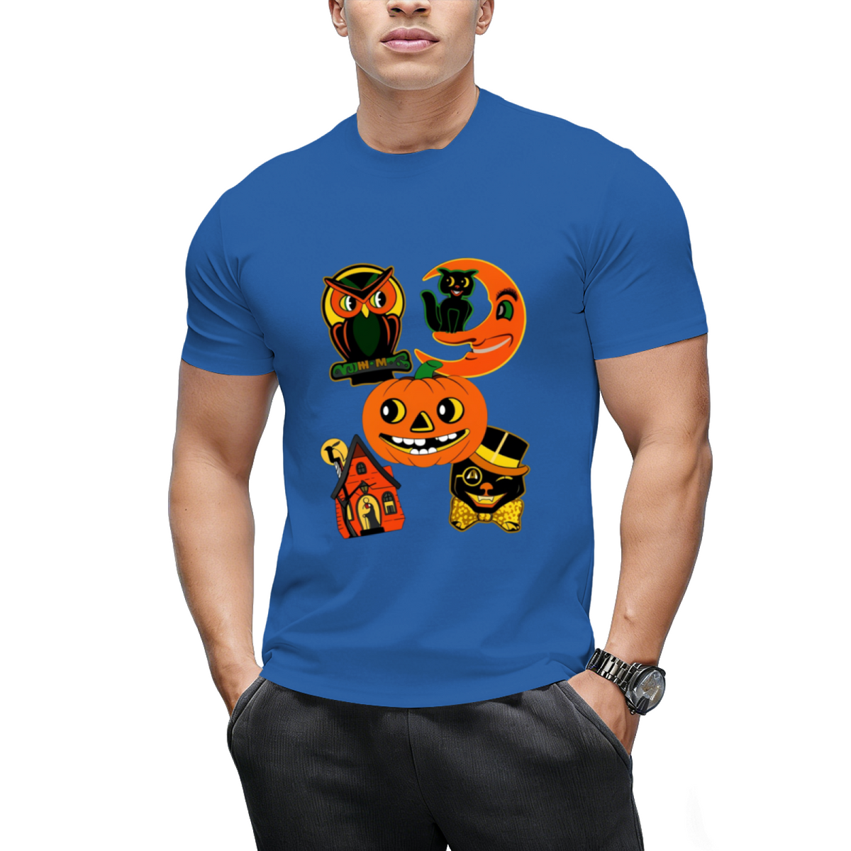 Vintage Halloween Graphic T-Shirt