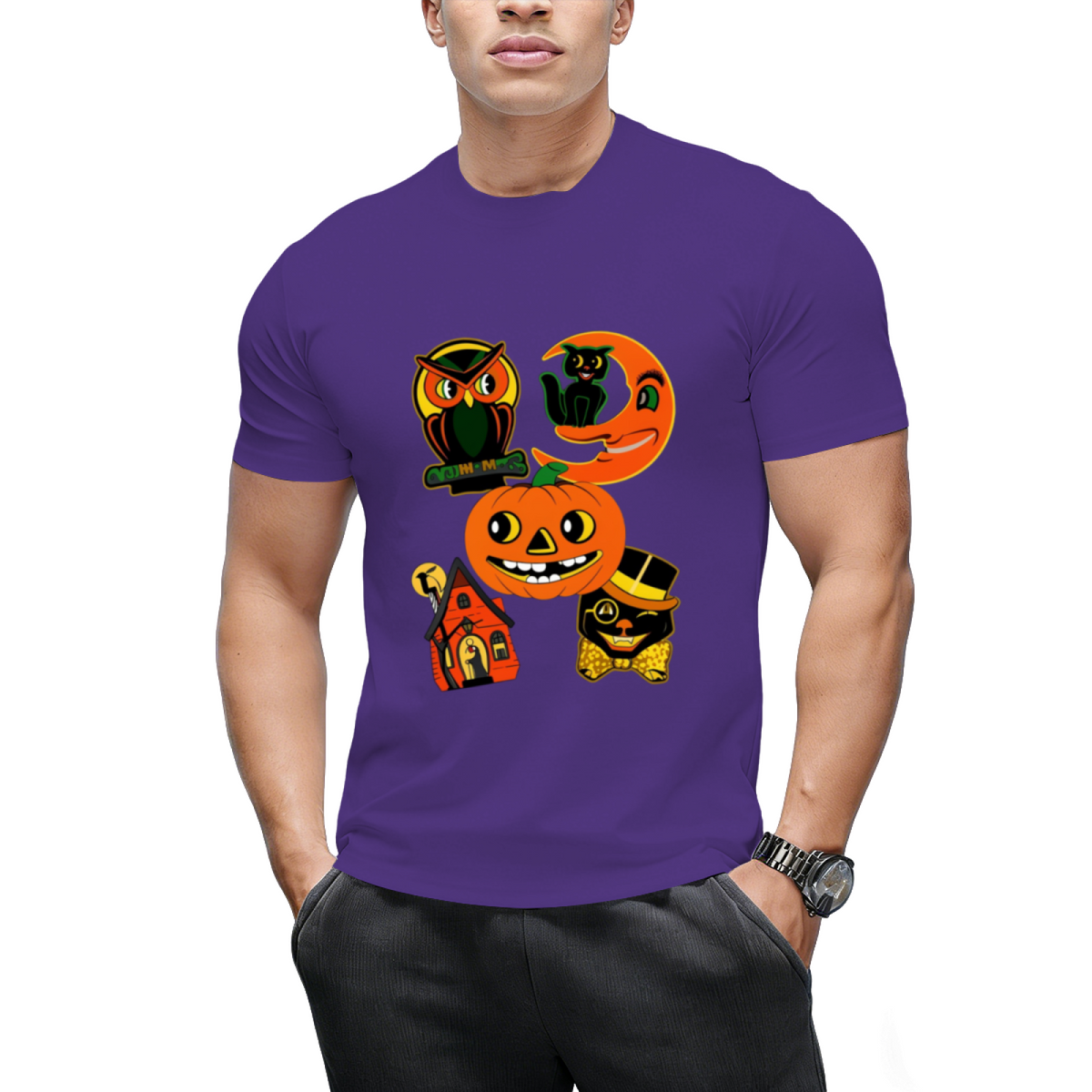 Vintage Halloween Graphic T-Shirt