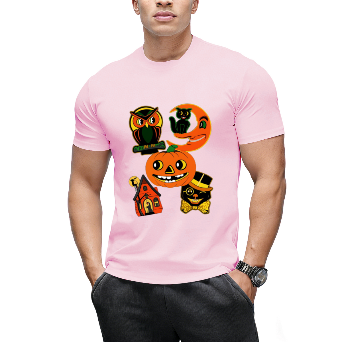 Vintage Halloween Graphic T-Shirt