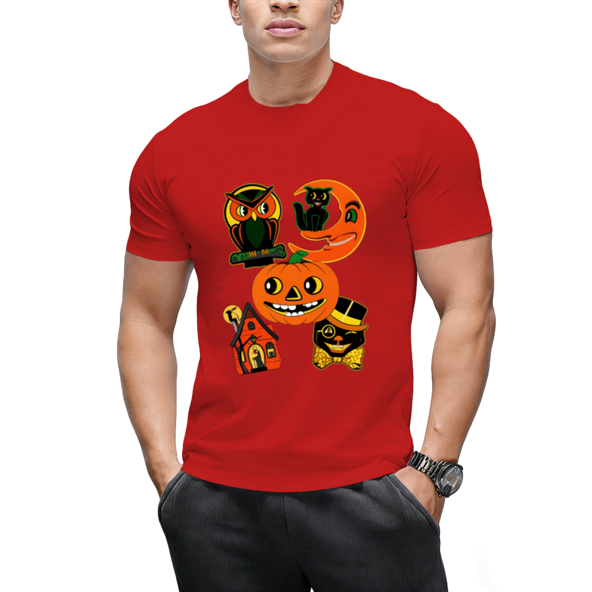 Vintage Halloween Graphic T-Shirt