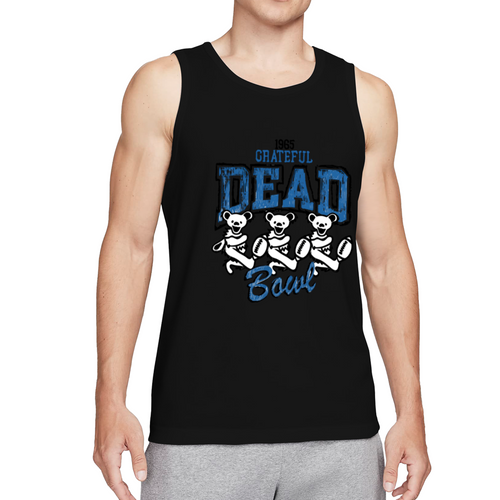 Grateful Dead Bear Football graphic tank top product image