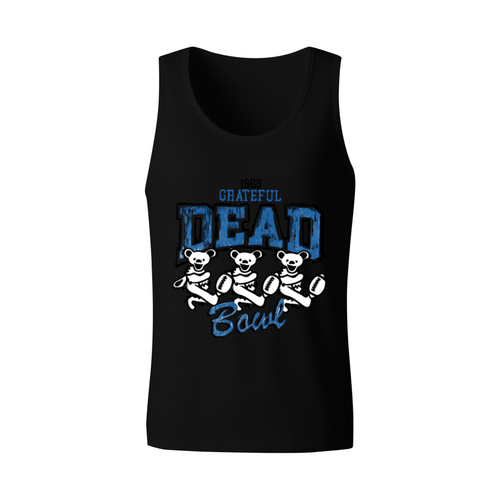 Grateful Dead Bear Football graphic tank top product image