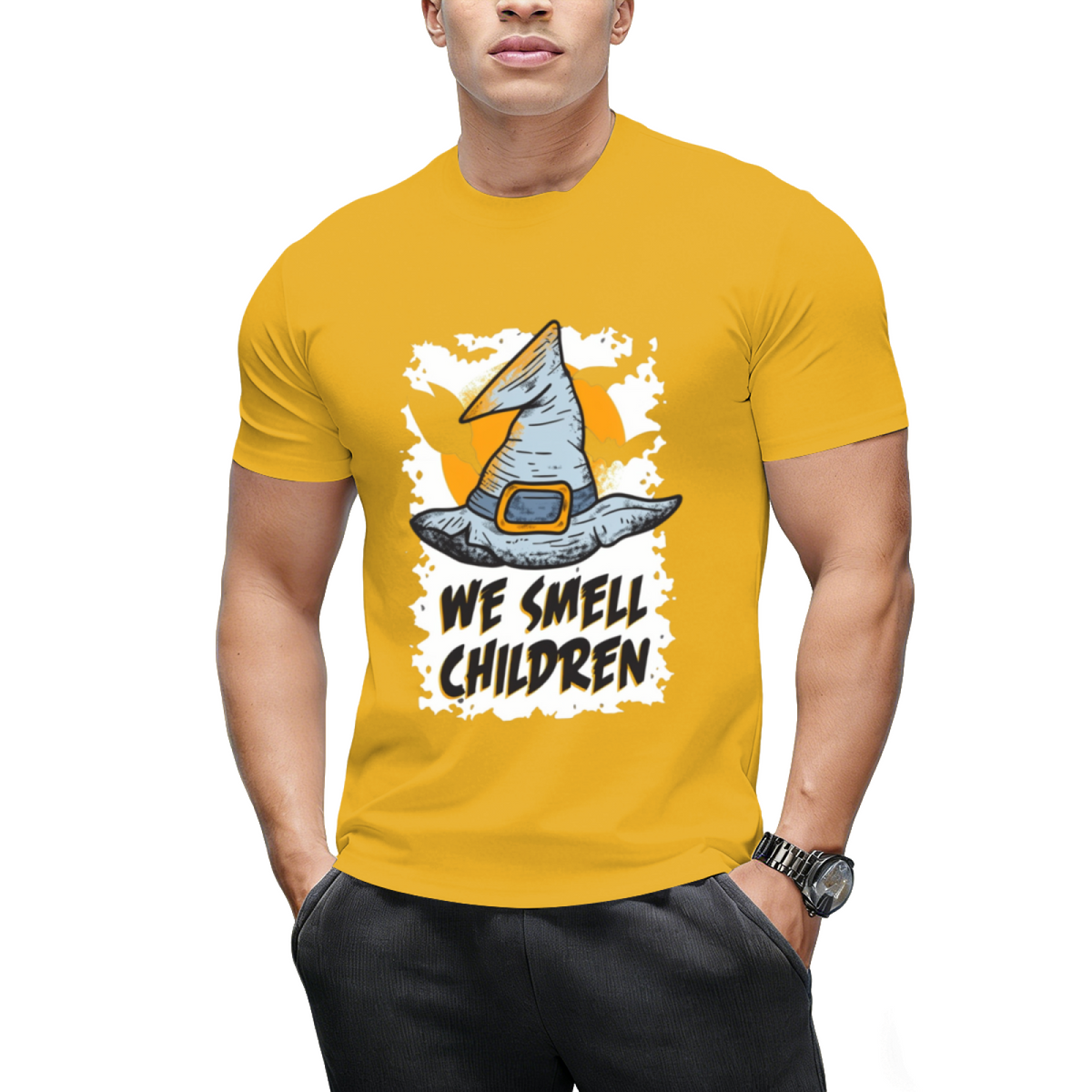 We Smell Children Graphic T-Shirt
