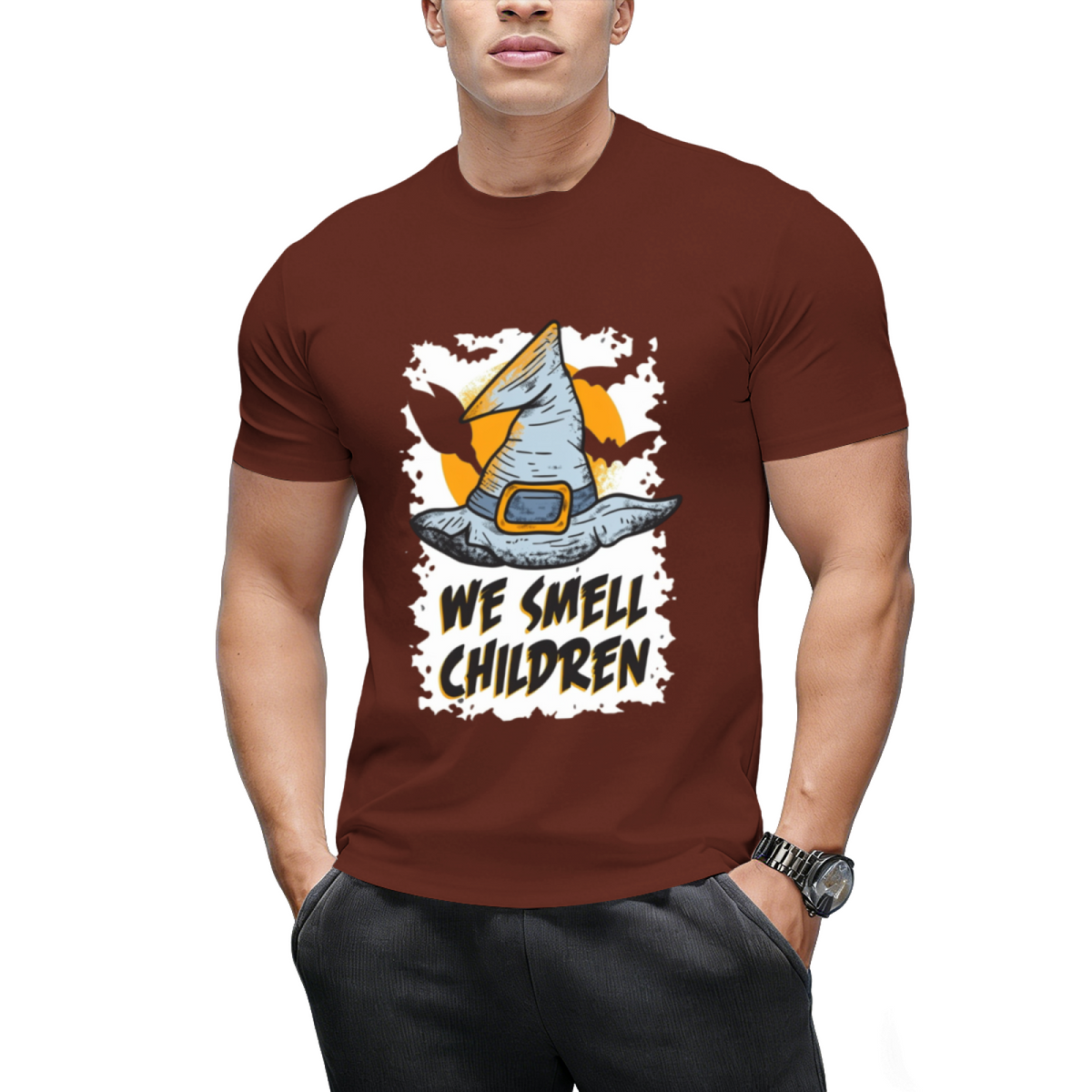 We Smell Children Graphic T-Shirt
