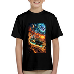 Portal Road Trip Kid's T-Shirt for Summer Travel