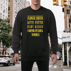 Artwork preview for Nirvana Corporate Rock Quote Crewneck Sweatshirt