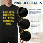 Artwork preview for Nirvana Corporate Rock Quote Crewneck Sweatshirt