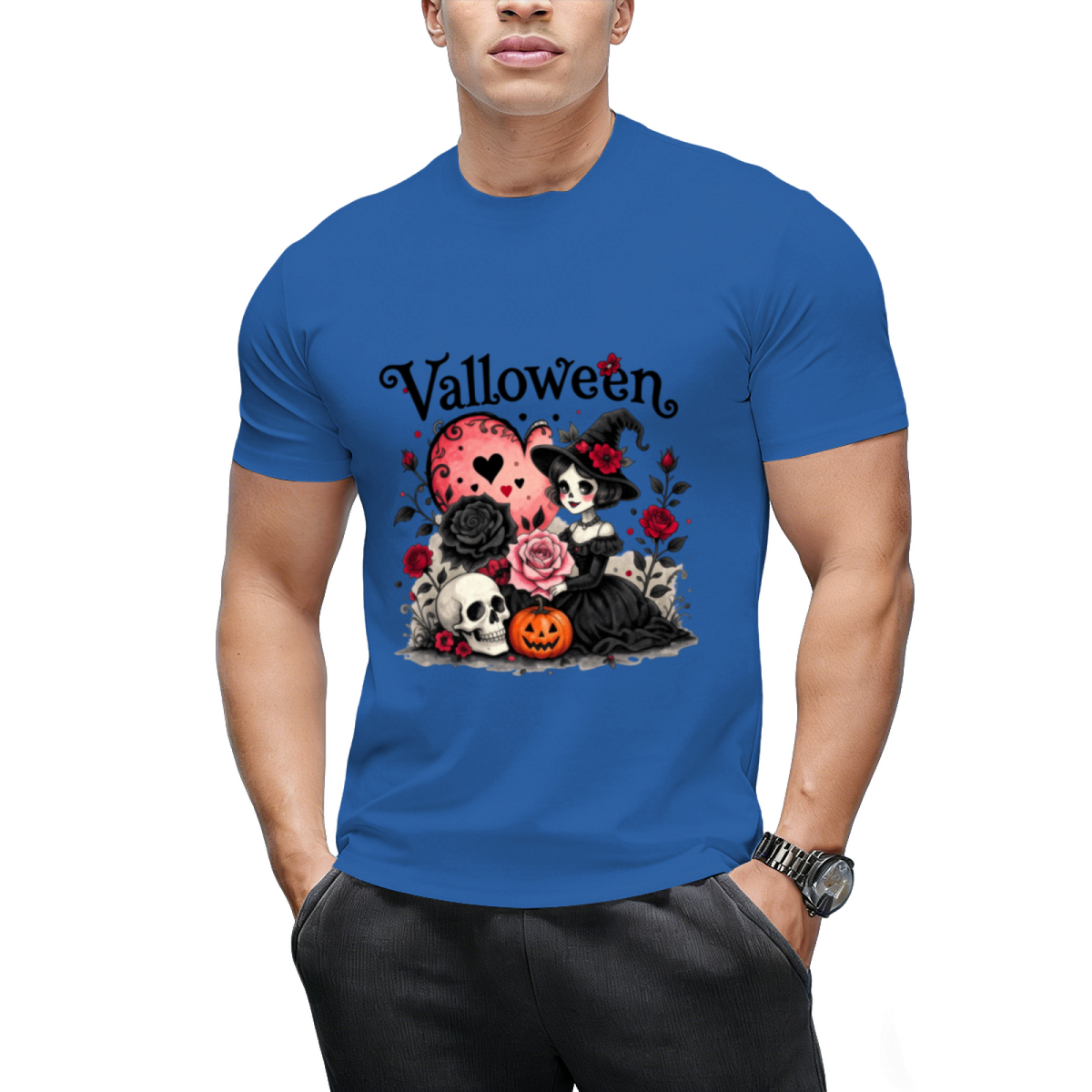 Valloween Dark Romance Graphic T-Shirt