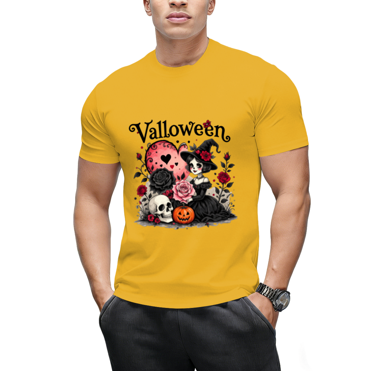 Valloween Dark Romance Graphic T-Shirt