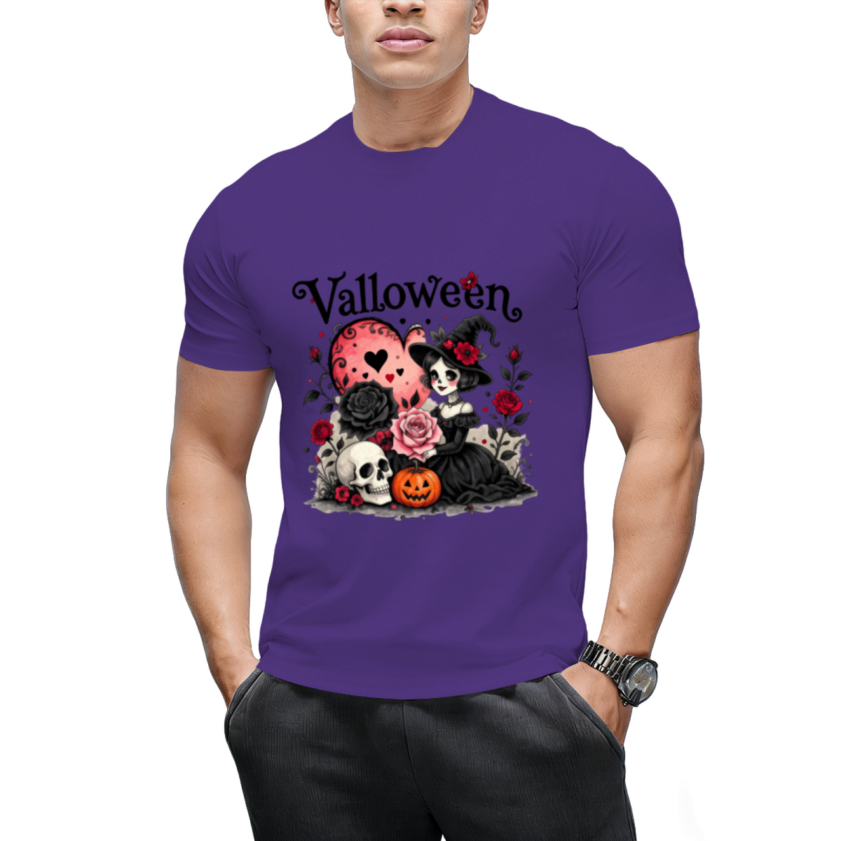 Valloween Dark Romance Graphic T-Shirt