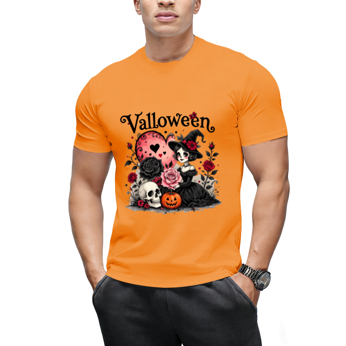 Valloween Dark Romance Graphic T-Shirt
