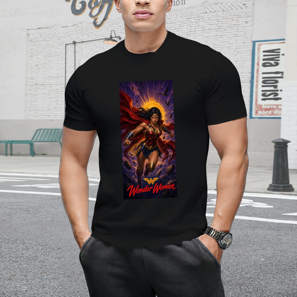Golden Lasso Charge Men's T-Shirt for Fan Events