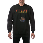 Artwork preview for Nirvana Acoustic Guitar Graphic Crewneck Sweatshirt