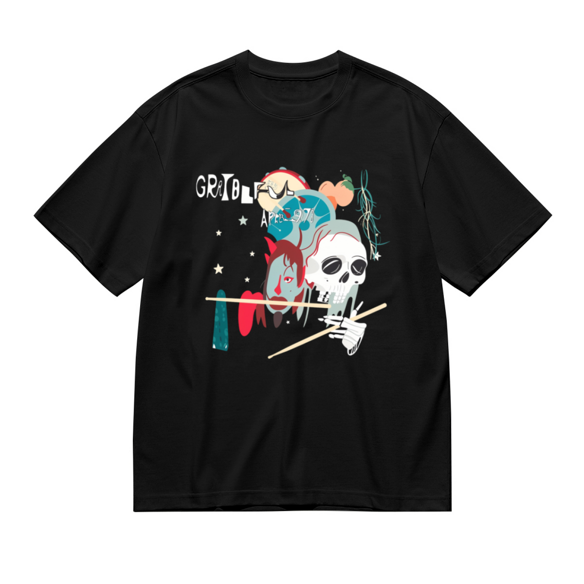 Grateful Dead Friend of the Devil graphic T-shirt product image