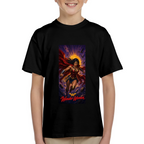Sun Halo Lasso Warrior Kid's T-Shirt for Summer Events