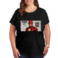 Scarlet Mask Newsprint Women's T-Shirt for Weekend Wear