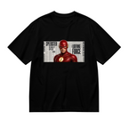Scarlet Mask Newsprint Women's T-Shirt for Weekend Wear