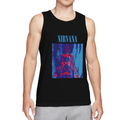 Nirvana Red Blue Anatomical Figure Graphic Tank Top product image featuring red and blue anatomical figure