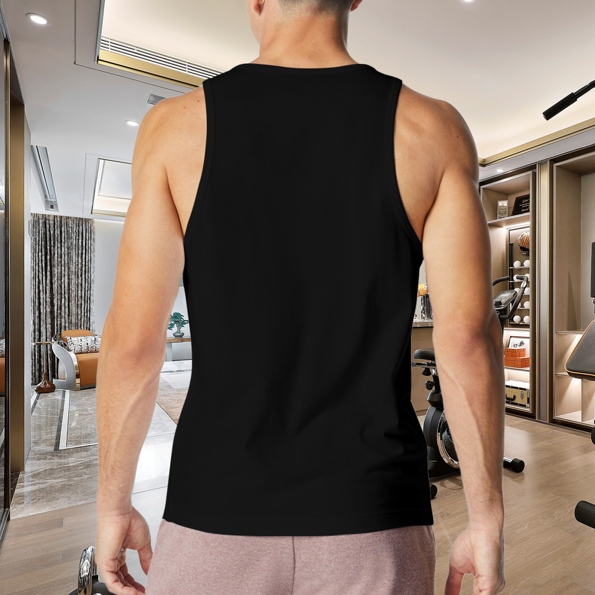 Nirvana Red Blue Anatomical Figure Graphic Tank Top product image featuring red and blue anatomical figure