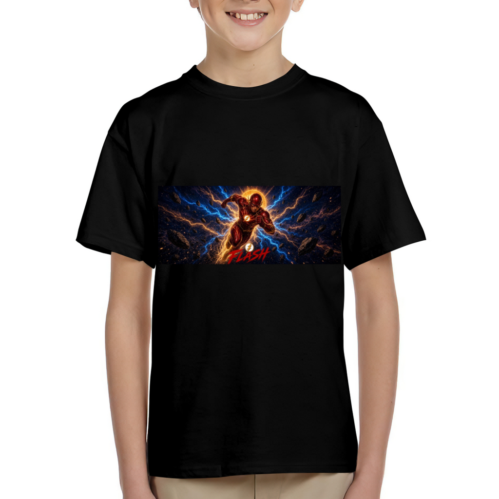 Thunder Trail Runner Kid's T-Shirt for Summer