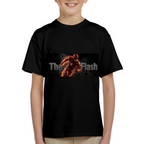 Orange Lightning Motion Kid's T-Shirt for Fan Events