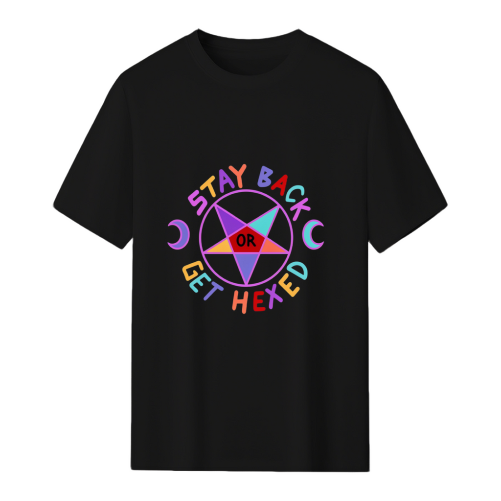 Stay Back or Get Hexed Graphic T-Shirt