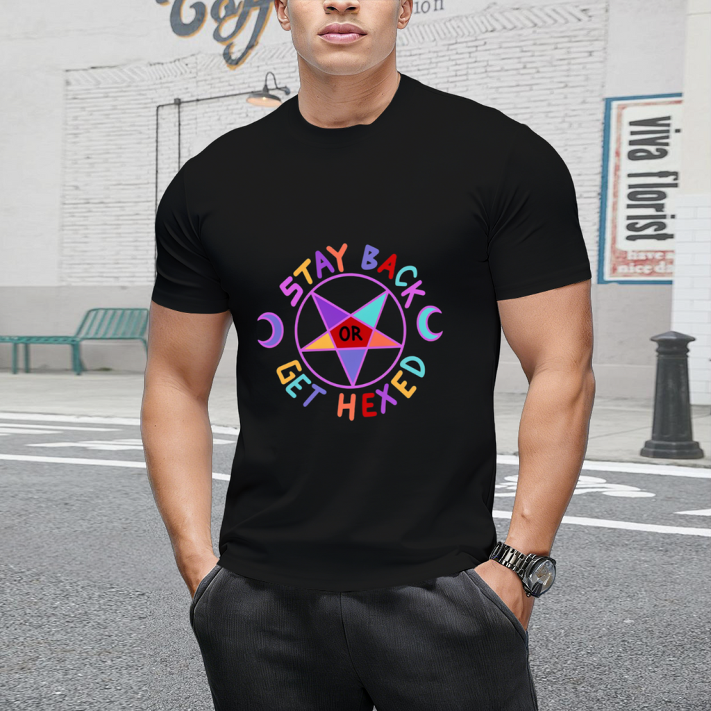 Stay Back or Get Hexed Graphic T-Shirt
