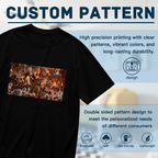Royal Firelit Throne Women's T-Shirt for Fantasy Events