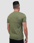 Overseer – Olive Green Men's Graphic T-Shirt