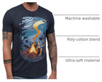 Cosmic Camp Men's Graphic T-Shirt