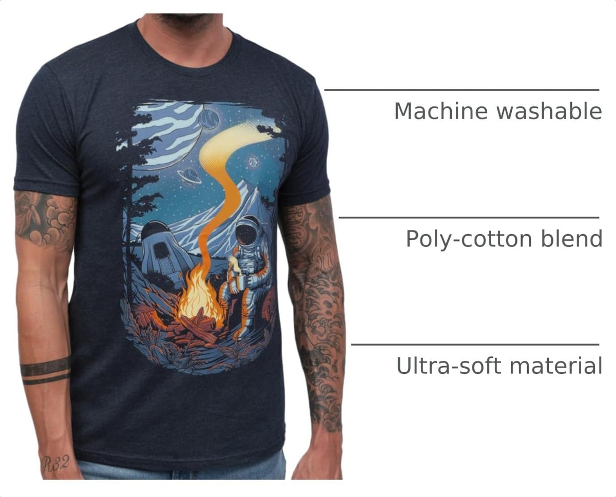 Cosmic Camp Men's Graphic T-Shirt