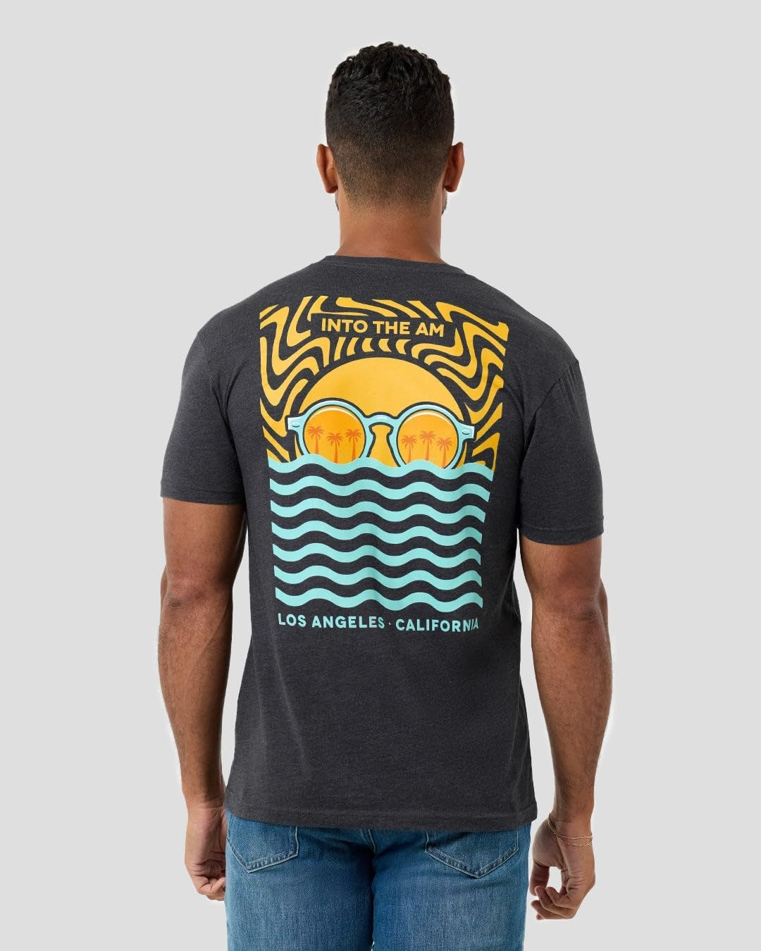 Wavy II Men's Graphic T-Shirt